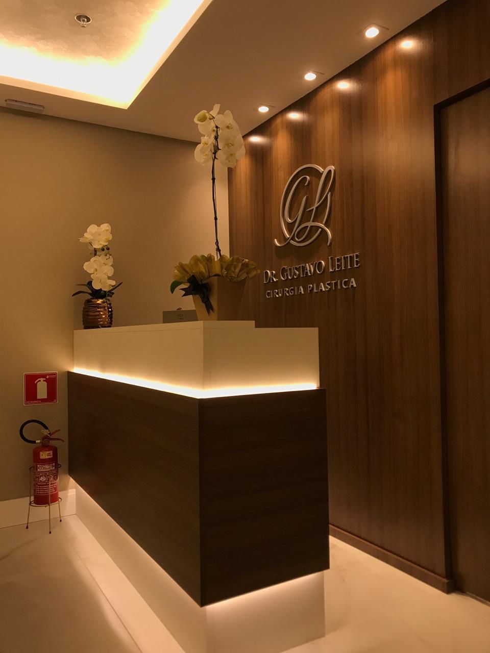 Recepção do consultório